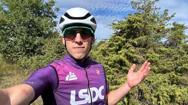 Antonin Albouy en maillot LSDC